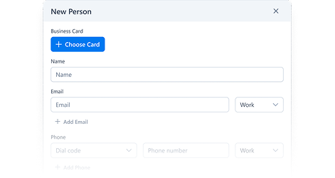 AI Business Card Scanner